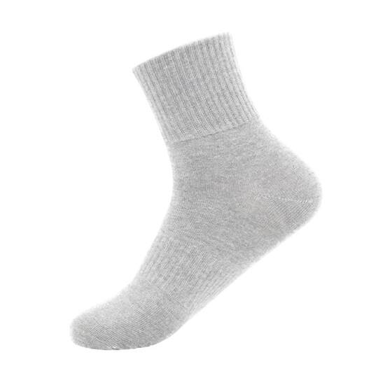 
Socks men's mid-calf cotton socks women's spring and autumn sports socks white mid-length anti-odor sweat-absorbing and moisture-wicking versatile cotton socks