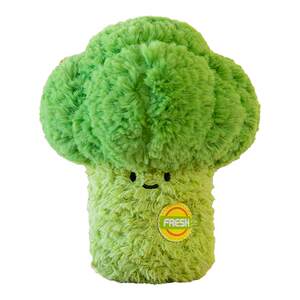 Simulation eight -inch vegetable water fruity plush toy cabbage doll scraping doll trumpet wedding spray doll gift
