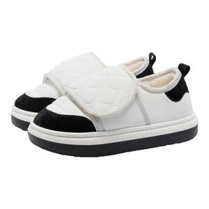 Asia Buyun winter new men's non-slip cotton shoes couple's warm shoes women's silent large-size shoes warm cotton shoes
