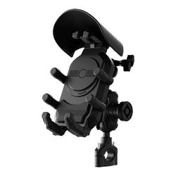 Electric car mobile phone stand can be rechargeable, shock-absorbing and anti-theft