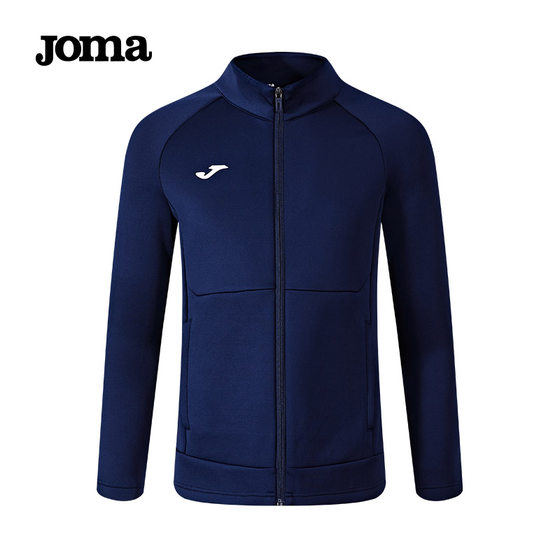 Joma24年新款秋冬针织外套女运动训练长袖拉链衫立领修身外套上衣