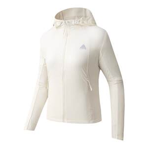 
Anta fluorine-free and water-repellent soft shell jacket丨Lightweight and breathable sun protection clothing for women summer new woven jacket sports top