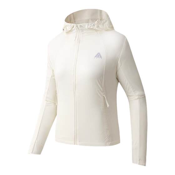 
Anta fluorine-free and water-repellent soft shell jacket丨Lightweight and breathable sun protection clothing for women summer new woven jacket sports top