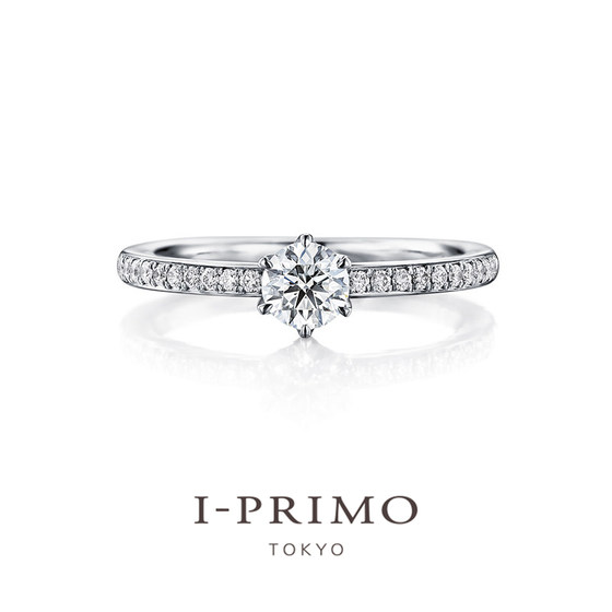 I-PRIMO钻戒戒托 CORONARE小皇冠 订婚求婚女婚戒 排钻定制iprimo