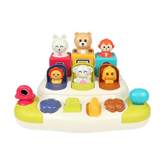 Goodway Hide and Seek Pop-Up Toy - 赤ちゃん用パズル＆早期教育おもちゃ