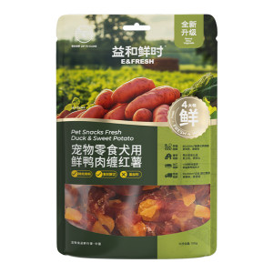 
Yihe Xianshi Dog Snacks Duck Meat Wrapped Sweet Potato Pet Teething Small Dog Training Reward Dietary Fiber Nutrition