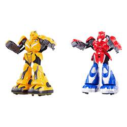 Somatosensory remote control battle robot toy double fighting smart fighting high-tech children parent-child interactive deformation