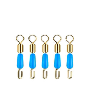 
Quick sub-cable eight-shaped ring connector silicone anti-winding opening 8 strong pull pin fishing line set accessories