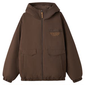 
Skechers 26 New Year's model men's and women's autumn and winter loose cotton jacket L126U002/05U5