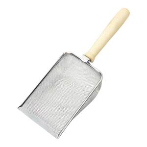 
Cat litter shovel fine hole stainless steel cassava sand shovel cat litter special cat shovel poop shovel metal small hole cat artifact