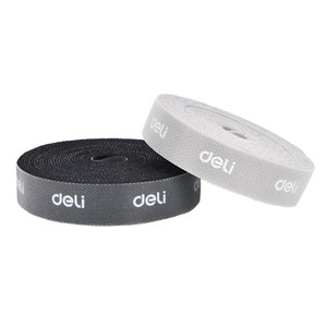 
Deli data cable storage Velcro cable tie cable manager computer cable belt self-adhesive wire wiring fixing strap