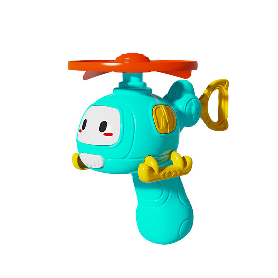 Children's bamboo dragonfly toy, hand pulled frisbee, frisbee, spinning flying sky baby, outdoor parent-child interaction, male