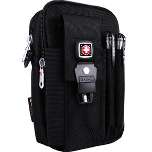 
Sports mobile phone bag wear belt 7-inch large capacity multi-function 6-inch large screen mobile phone bag for men casual wear belt