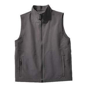 
Layered magic clothes! High-end texture breathable bio-based lightweight quick-drying and breathable outdoor stand-up vest vest for men