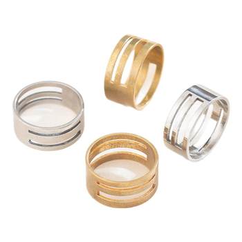Adjustable opening and closing ring adjusts DIY handmade artifact in seconds