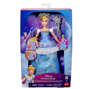 
Barbie Barbie Disney Princess Series Magical Sound Light Cinderella Girl Gift Official Genuine