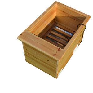 
Solid wood electric barrel household heater large backrest electric box office energy-saving elderly foot warmer bucket fire barrel free shipping