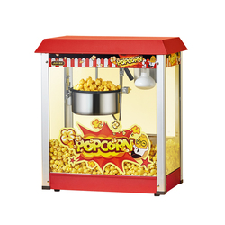 Macchina Per Popcorn Arancione, Macchina Per Popcorn Completamente Automatica, Macchina Per Snack Elettrica Per Popcorn Per Popcorn Commerciale A Forma Di Farfalla Sferica