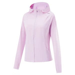 
Li Ning jacket 2025 summer new fitness series for women's sun protection ice-sensing comfortable knitted windbreaker AFDV286
