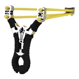 
Stainless steel wire cutting slingshot ball rubber band set straight slingshot outdoor powerful and precise competitive bow eye set slingshot