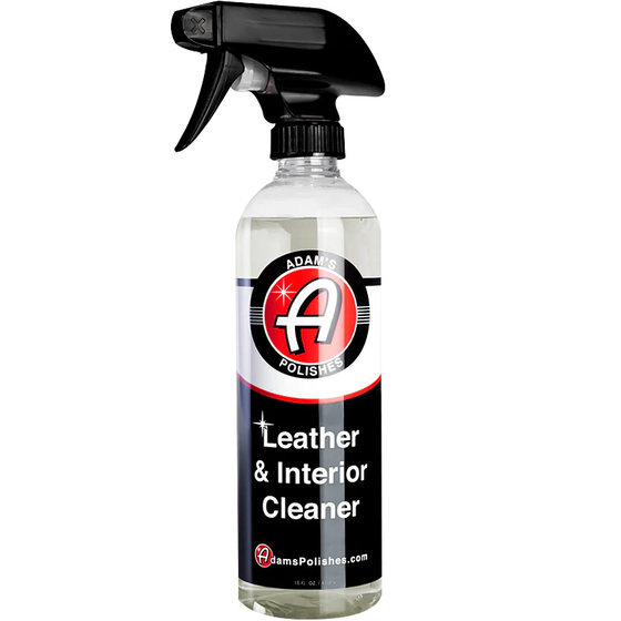 Adams interior leather plastic cleaner detergent to remove stains and not damage leather Adam's Polishes, LLC
