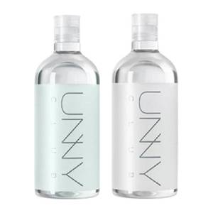 
unny club makeup remover water bottle sensitive skin gentle cleansing eyes, lips and face makeup remover cream three-in-one genuine
