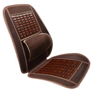 Car waist cushion Summer Bamboo Bamboo Blind Bad seat Cars Locked by the waist support office waist guards background summer supplies