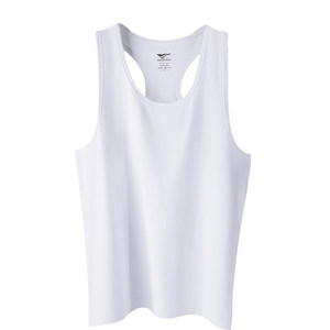 
Seven Wolves pure cotton I-shaped vest men's high elastic fitness sports sweatshirt, cotton breathable base underwear sleeveless shirt