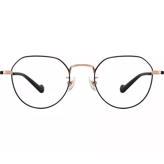 Highly myopic eyeglass frame for women can be equipped with degree astigmatism ultra light pure titanium polygonal large face thick edged eye frame for men