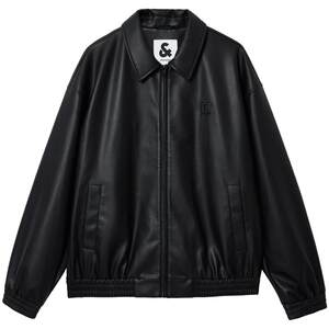 
Jack Jones PU Jacket Men's Spring New Lapel Fashion Simple Business Jacket Short Top Men's Clothing