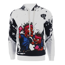Soft Monkey Fighting Sports Fitness National Trend Professional Pixel Boxing Sweatshirt Quick-Drying Training Clothing Fashion Muay Thai Boxing Kickboxing