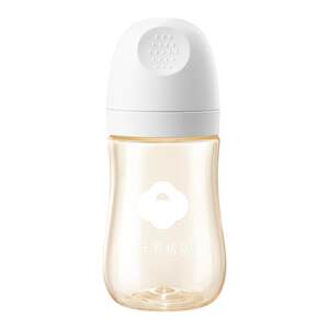 
[Limited time] October crystallized newborn wide-mouth bottle PPSU baby big baby imitation breast milk anti-flatulence 0-6