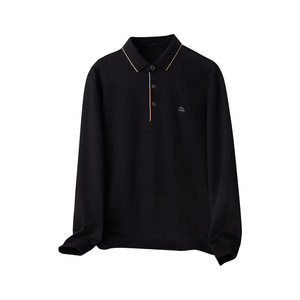 
Men's clothing out of the closet! Keep warm in autumn and winter! Versatile and versatile velvet long-sleeved T-shirts with comfortable inner layers and trendy lapel bottoming shirts for everyday use