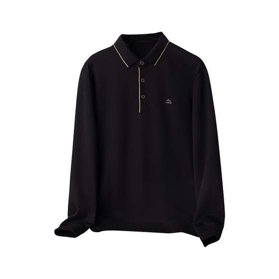 
Men's clothing out of the closet! Keep warm in autumn and winter! Versatile and versatile velvet long-sleeved T-shirts with comfortable inner layers and trendy lapel bottoming shirts for everyday use