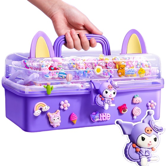
Cream Glue Guka Set Deluxe Edition DIY Material Sticker Guka Pangula Card Girls Guka Guka Girls Educational Toys Girls Children Handmade Kuka Full Set of Birthday Gifts