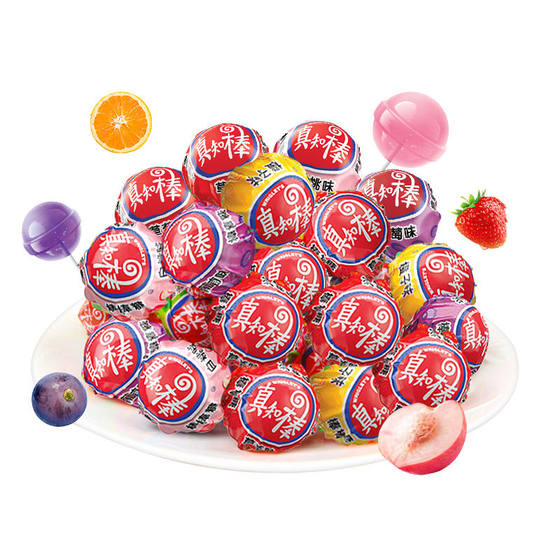 
Zhenzhi lollipop bags, starting from 5 sticks, Internet celebrity candy, childhood nostalgia, gift, casual children's snacks, wedding candy