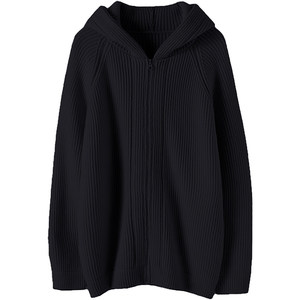 
Neat style ~ Heavy thickened! Cashmere sweater women hooded sweatshirt zipper cardigan pure cashmere sweater jacket