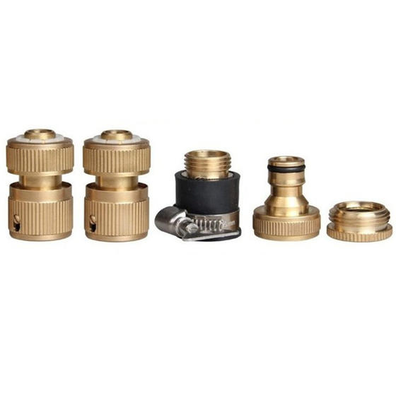 Car wash water gun water pipe 4 minutes 5 minutes 6 minutes copper water joint waterproof multifunctional faucet standard repair joint