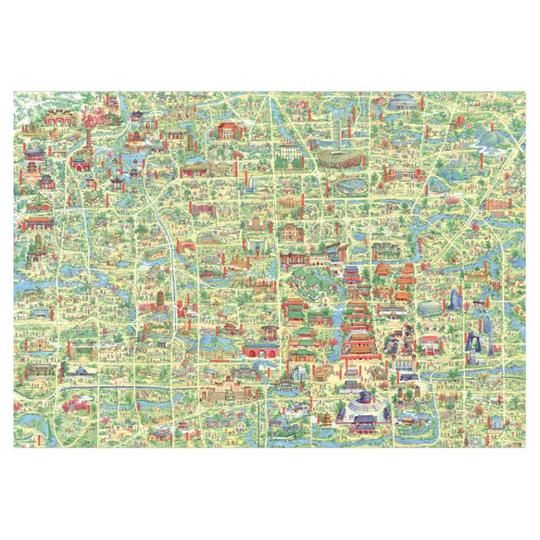 1000ピース 禁じられた都市 ジグソーパズル - 北京 天安門