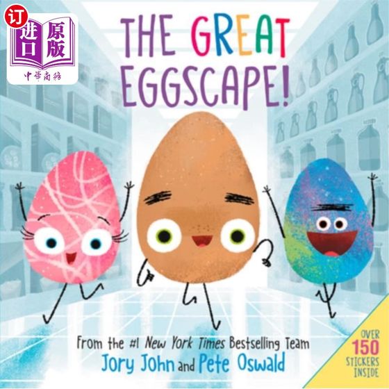 海外直订Good Egg Presents: The Great Eggscape! 好蛋礼物:伟大的蛋景!