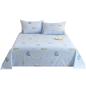 
Customized children's sheets single piece pure cotton baby kindergarten special small size baby single bed dormitory girls' sheets