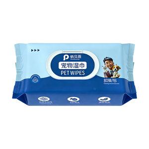 Pretty Beli pet wipes for cats and dogs, cleaning, antibacterial and non-washing, wiping feet, butts and removing tears
