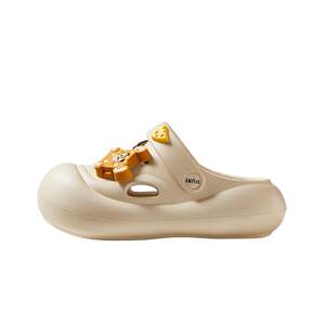 
Park Xi Fuyao hole shoes for women cute thick-soled shit-sliding slippers outside wearing non-slip EVA sandals outdoor beach shoes