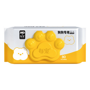 
Pet wet wipes for dog cleaning products for every pet, Bichon wipes the mouth, tears marks, feet, deodorizing, wet tissues