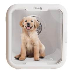 Blanlody pet drying box cat intelligent automatic hair blowing bath artifact household silent water blower dog