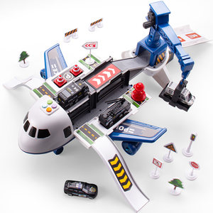 Aircraft toys Children's Day model large-scale simulation passenger aircraft alloy aviation men's fall-resistant June 1st explosion model aircraft ornaments