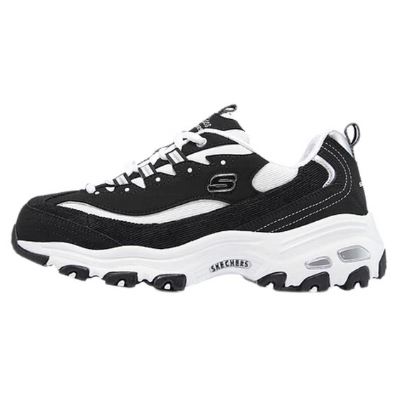 Skecher Milk Tea Bear Brown Sugar Grilled Milk New Couple Dad Shoes Men and Women's Same Retro Sneakers Fashion
