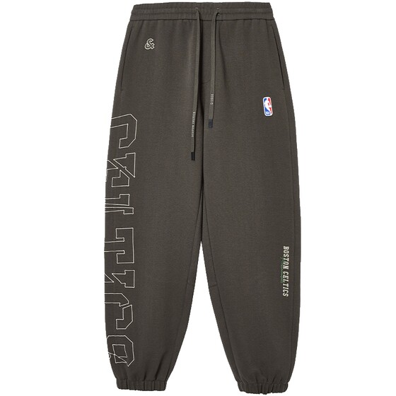 
[NBA Collaboration Celtics] Jack Jones Men's Spring Sweatshirts Long Pants Versatile Loose and Trendy