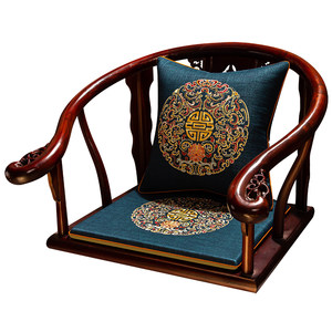 
Chinese style seat cushion chair cushion mahogany sofa cushion anti-slip fart cushion dining chair cushion solid wood seat cushion furniture ring chair cushion four seasons