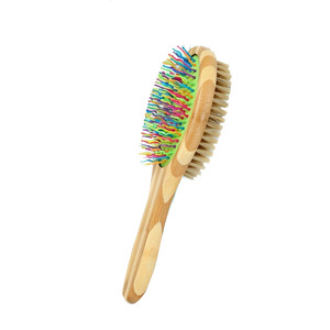 
Pet comb double-sided comb pig hair cleaning comb cat and dog grooming comb pet supplies hair removal brush air bag comb massage comb